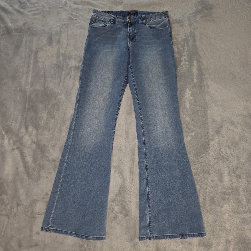 STS Blue Jeans Women's Size 11 Denim Flare Bell Bottoms 32W 33L
